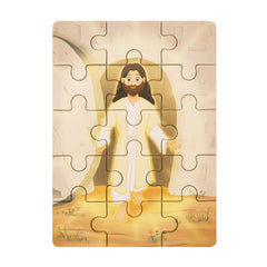Peyo Pals Bible Puzzles: Detailed imagery keeps kids engaged during playtime