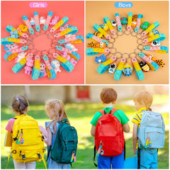 PGPBW unicorn pop fidget keychain adds bright fun to backpacks and parties.