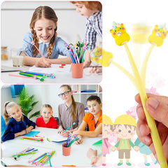 PGPBW Squishy Pens with fruit-people themes spark playful imagination
