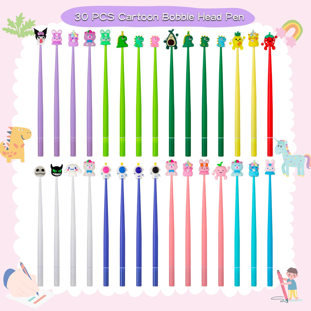 PGPBW Squishy Pens featuring rabbits provide soft textures for writing fun