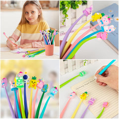 PGPBW Squishy Pens skull designs add edgy style to notes