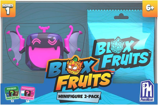 PhatMojo Blox Fruits 2-pack pack opening reveals Mystery Fruit for collectible excitement.