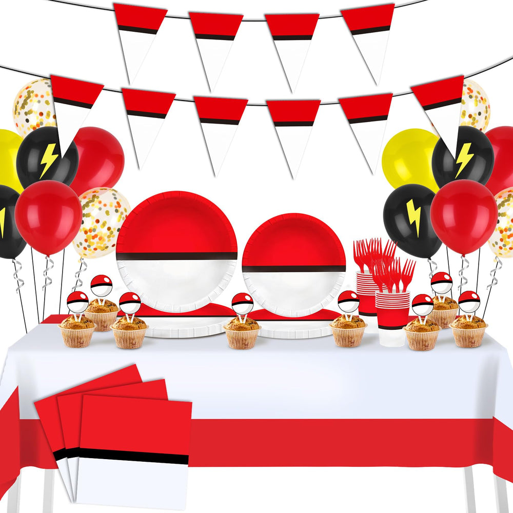 Phiemate cartoon party kit full set for a cohesive birthday celebration