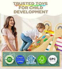 Philnas activity panels with colors and mazes spark curious movement.