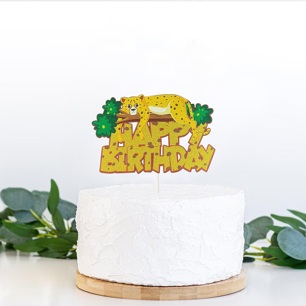 PHOHUI HAVE A NICE TIME animal design cupcake topper quick to decorate any party