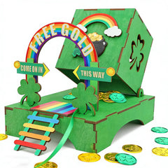 Phoncoo Leprechaun Trap Kit: easy assembly for kids and family activity