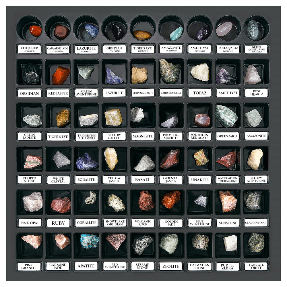 PIBEX raw crystal for hands-on exploration and sorting.