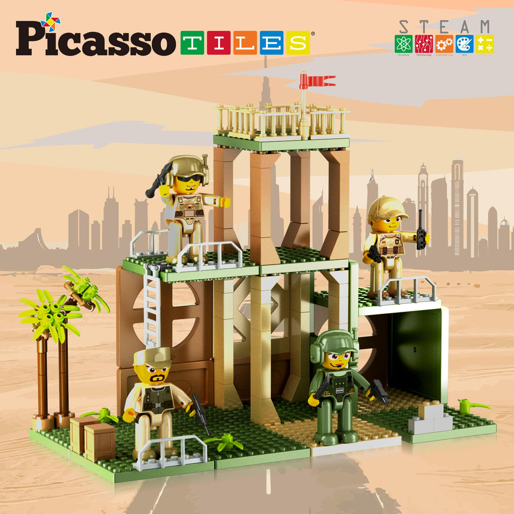 PicassoTiles building blocks compatibility encourages cross-set creativity and experimentation.
