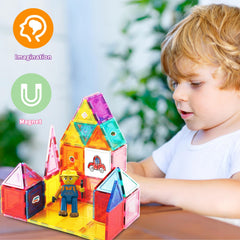 PicassoTiles character figures to spark role-play and scene creation