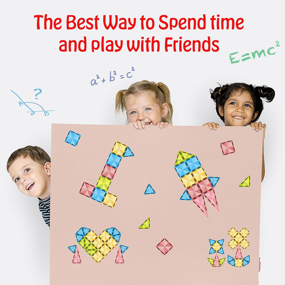 PicassoTiles compatible with other mini sets expands play ideas.