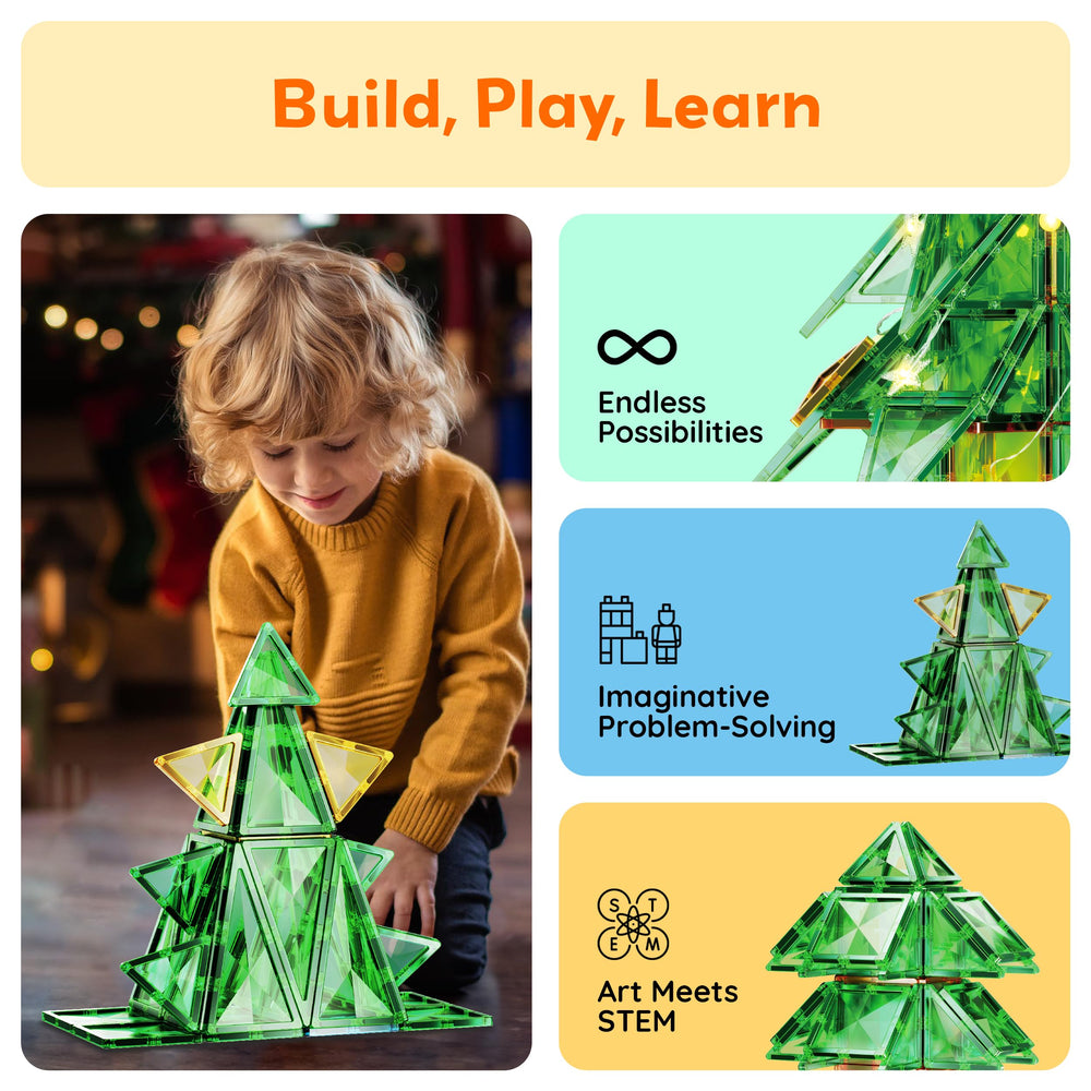 PicassoTiles educational stem play boosts problem solving through construction