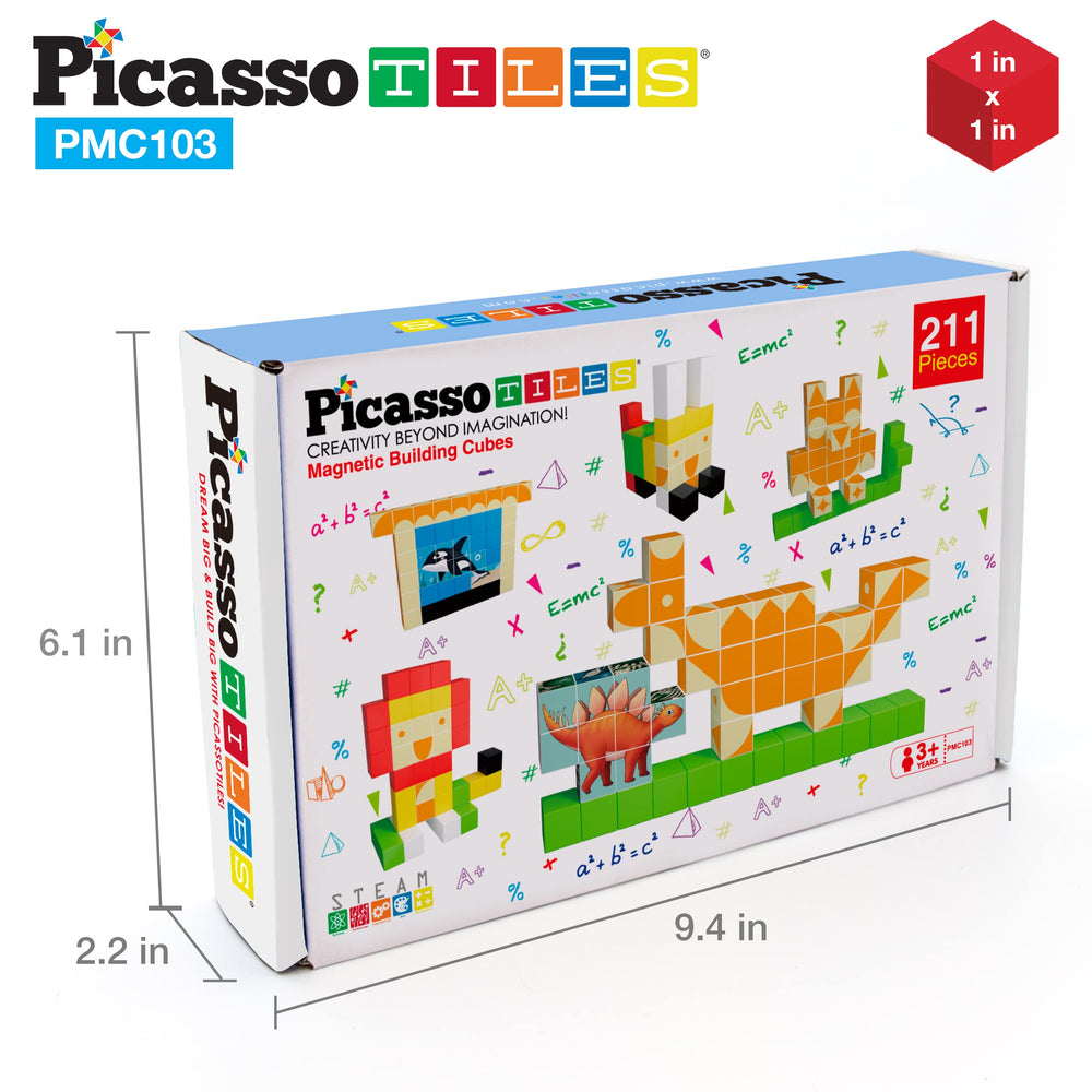 PicassoTiles non-toxic materials ensure safe play for kids 3+
