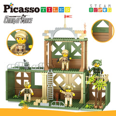PicassoTiles safe magnets with smooth edges to protect little hands.