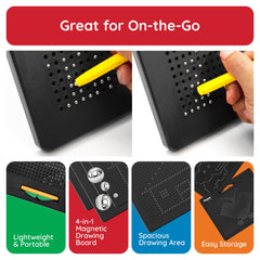 PicassoTiles BPA-free and lead-free materials offer safer play experiences.