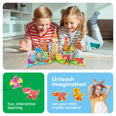 PicassoTiles screen-free fun: keeps kids engaged with tactile exploration and imaginative adventures.