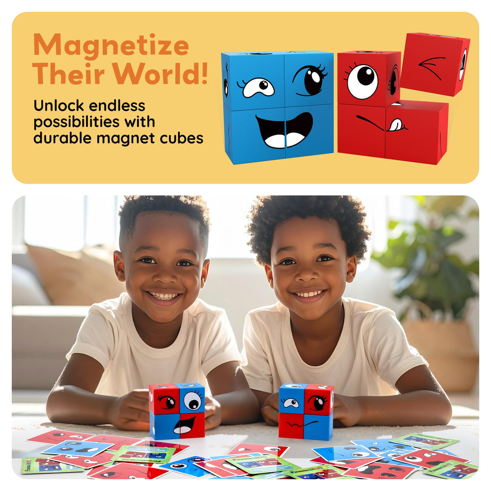PicassoTiles screen-free play promotes focus and hands-on problem solving away from devices.