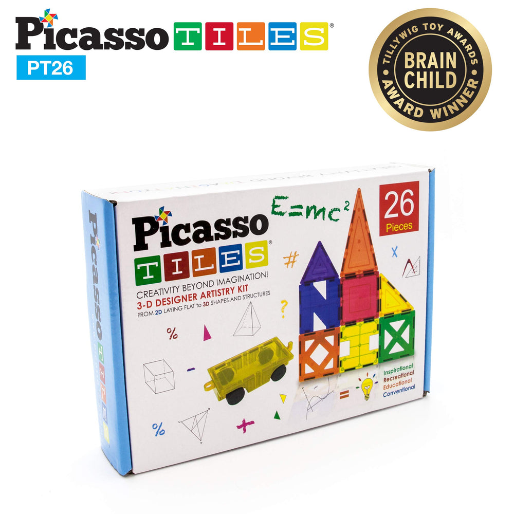 PicassoTiles storage-friendly design keeps pieces organized after creative sessions.