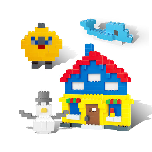 PicassoTiles 2250-piece set overview showing scalable bricks for creative play