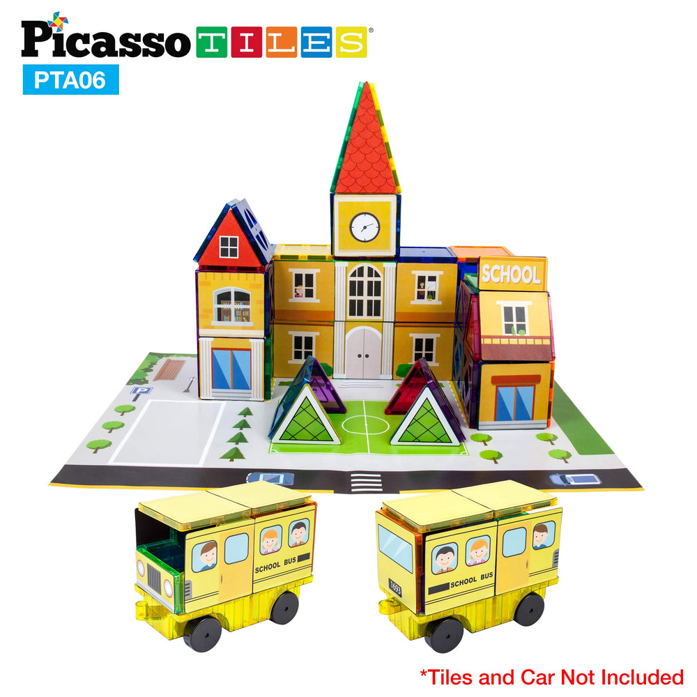 PicassoTiles 3-in-1 standalone play encouraging creative builds