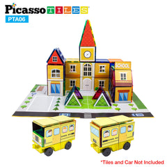PicassoTiles 3-in-1 standalone play encouraging creative builds