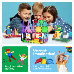 PicassoTiles two character figures inspire storytelling during play