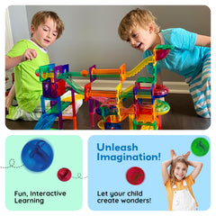 PicassoTiles 70pc 3D color tiles playboard enhances spatial awareness during building.