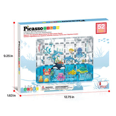 PicassoTiles aquarium fish figure rounds out the set.