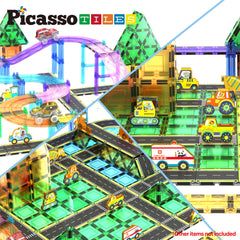 PicassoTiles BPA-free, durable materials ensure safe, lasting play sessions.