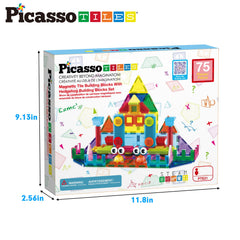 PicassoTiles BPA-free construction set ensuring safe play
