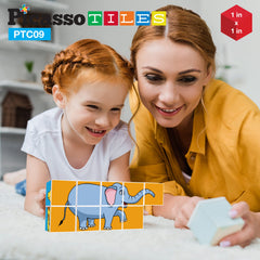 PicassoTiles colorful building tiles fuel collaborative building and STEM exploration.