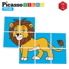 PicassoTiles easy storage solution after creative building sessions.