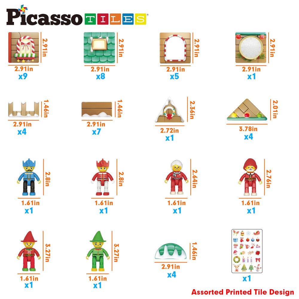PicassoTiles elf figure two expands scene-building and collaborative play.