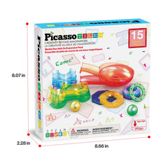 PicassoTiles family-friendly magnetic play fosters shared learning moments.