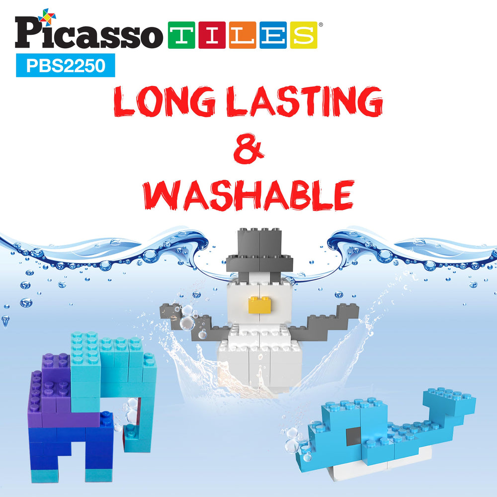 PicassoTiles friendly-hands-design features pieces sized for little hands and easy grip