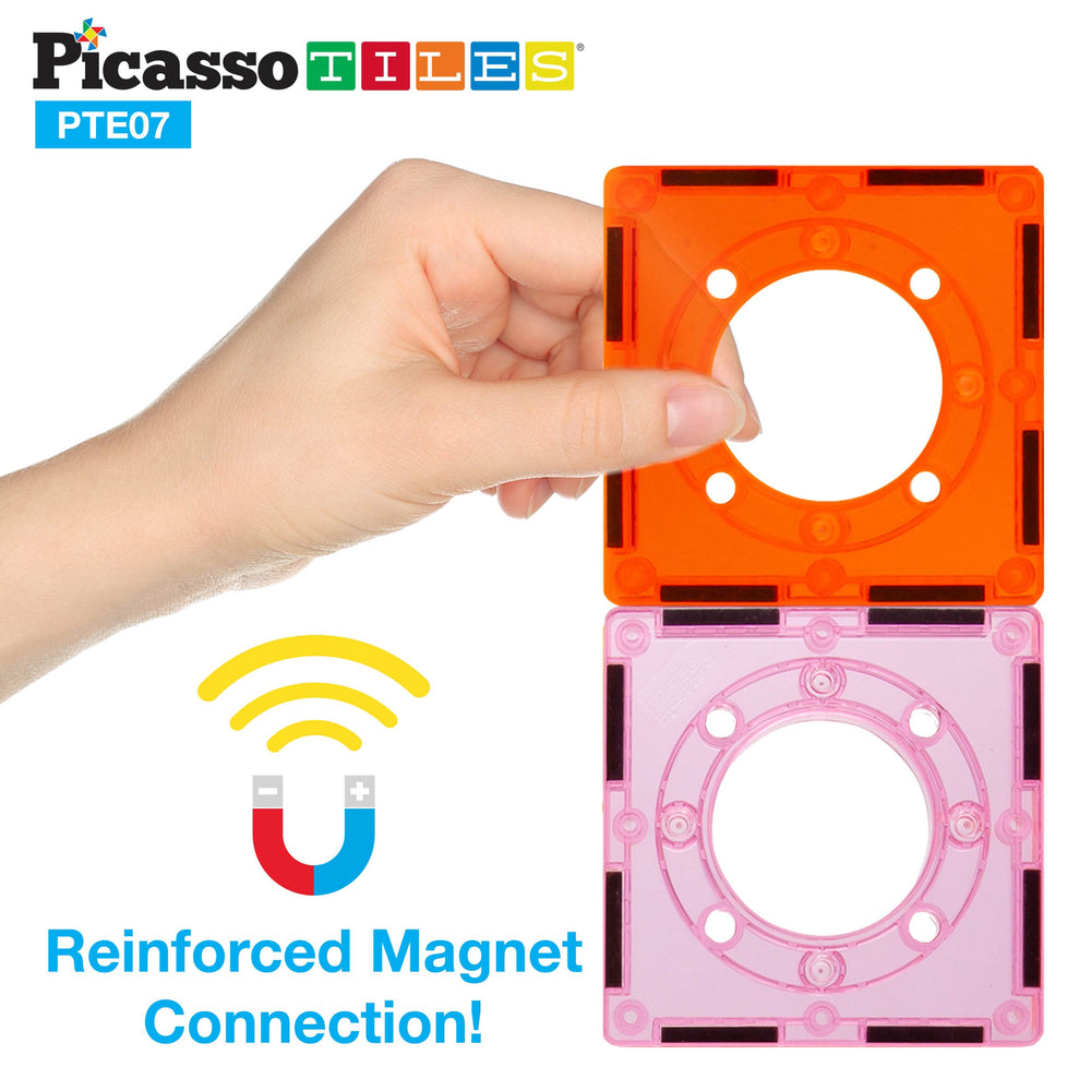 PicassoTiles storage-friendly design keeps pieces organized after busy play sessions.
