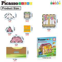 PicassoTiles gift-ready toy store 60pc set for ages 3 and up
