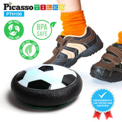 PicassoTiles Hoverball displayed ready to use right out of the box