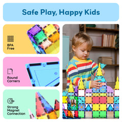 PicassoTiles indoor-outdoor playset invites creative exploration anywhere.