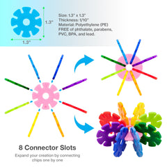 Durable PicassoTiles interlocking pieces provide safe, long-lasting play experiences.
