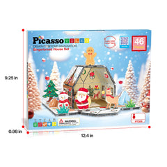 PicassoTiles magnetic tiles set showcases durable, family-friendly construction play.