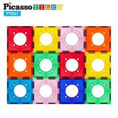 PicassoTiles marble run racetrack for creative STEM play and hands-on problem solving.