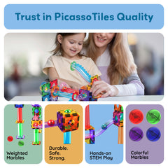 PicassoTiles group-play setups invite collaboration and teamwork during classroom activities.