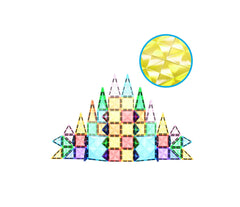 PicassoTiles mini magnetic tiles travel set portable STEM play on the go