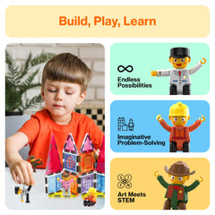 PicassoTiles nurse figure boosts imaginative play and social-emotional storytelling.