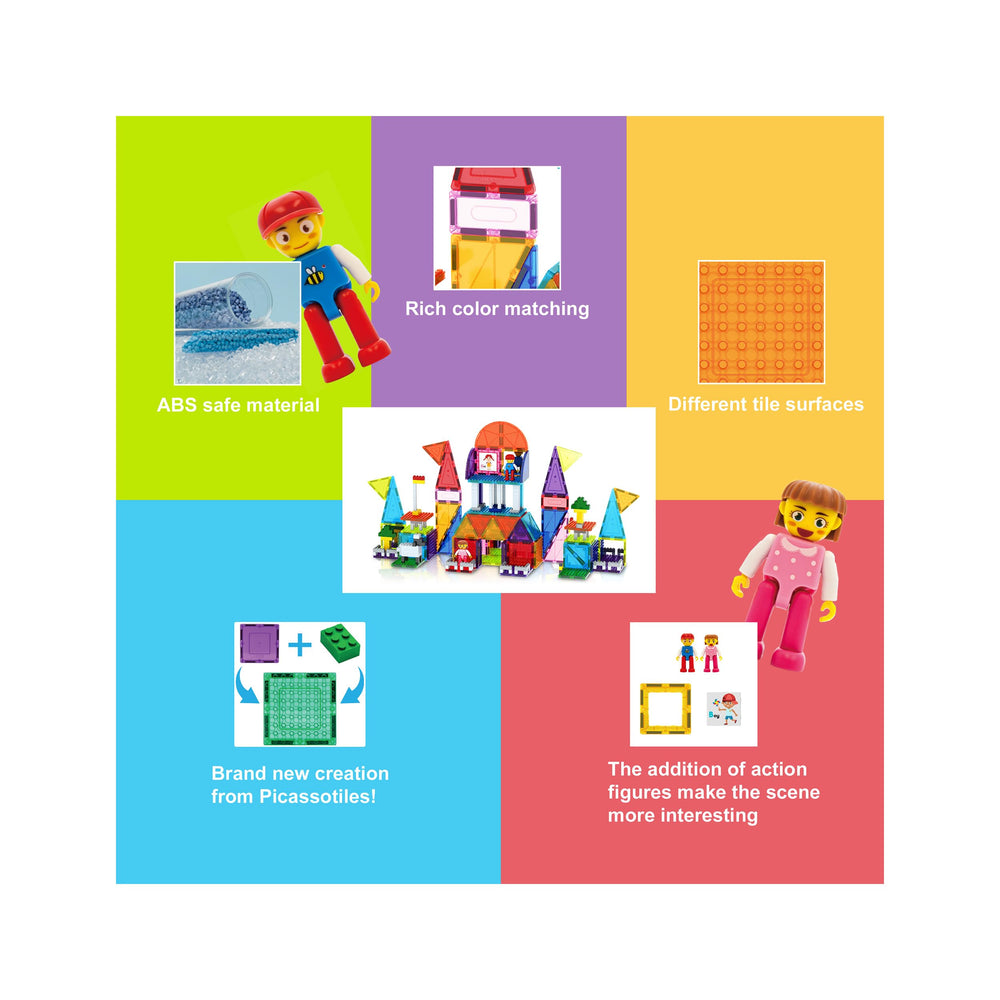 PicassoTiles open-ended builds foster design thinking and hands-on exploration