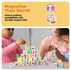 PicassoTiles open-ended play sparks creativity and collaborative problem solving for kids