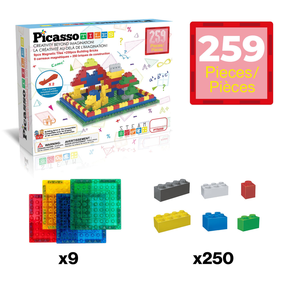 PicassoTiles open-ended-stem-play highlights versatile, creative problem solving.