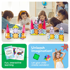 PicassoTiles operable doors and windows add interactive access to creations.