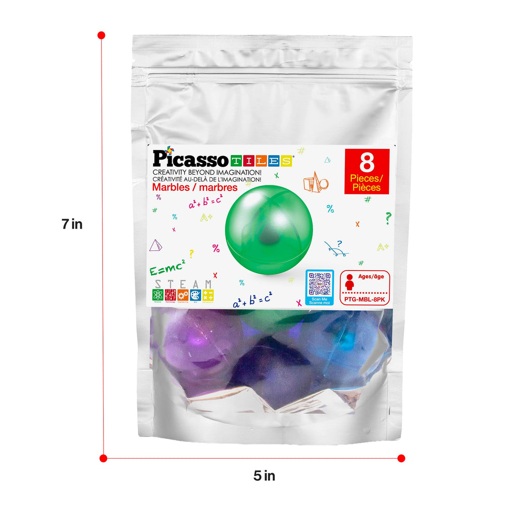 PicassoTiles packaging box supports easy storage and quick setup