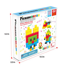 PicassoTiles PMC60 storage and cleanup helps keep play spaces organized.